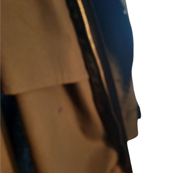 London Fog Mens Trench coat,  Size 46 regular Long Gray - Picture 13 of 15